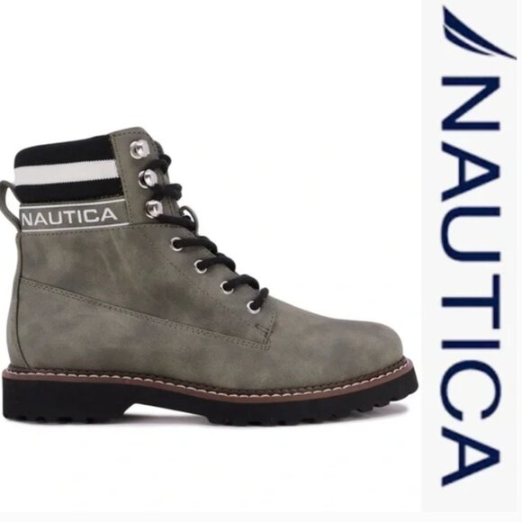 Nautica Combat Collar Boots - Picture 2 of 6